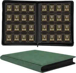 1000+ Pockets Trading Card Binder, 16 Pockets Trading Card Binder Ringless Side - Image 4