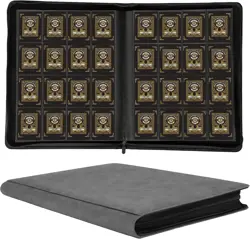 1000+ Pockets Trading Card Binder, 16 Pockets Trading Card Binder Ringless Side - Image 5