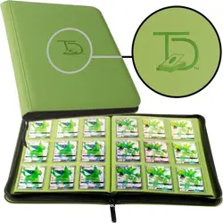 TopDeck 500 Card Ringless Zip Binder Pro - 9-Pocket Pages Side Load Sleeve TCG S - Image 2