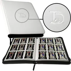 TopDeck 500 Card Ringless Zip Binder Pro - 9-Pocket Pages Side Load Sleeve TCG S - Image 4