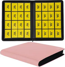 Card Binder 16 Pocket,Trading Card Binder Holds up to 1408 Cards with 44 Sleeves - Image 5