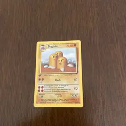 Pokemon Card - Dugtrio 1st Edition Base Set 19/102 - Image 1
