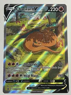 Charizard V SWSH260 SWSH: Sword & Shield Promo Cards Holo - Image 1