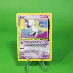 Mew Black Star pokemon Promo card #151 LP Vintage card - Image 1