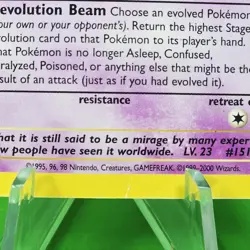 Mew Black Star pokemon Promo card #151 LP Vintage card - Image 3