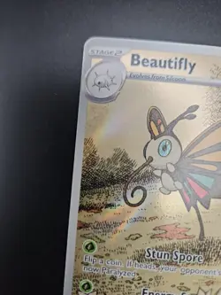 Beautifly 219/217 Illustration Rare Ascended HEROES Pokemon TCG NM English Card - Image 4