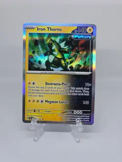 062/162 IRON THORNS | RARE HOLO | TEMPORAL FORCES POKEMON CARD - Image 1
