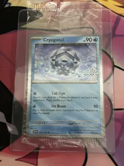 Cryogonal 047/191 -Surging Sparks Festive Stamp Promo Card - Image 1