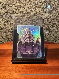 Gundam Kimaris R-019 C+ Foil Resource Gundam Card Game Dual Impact NM/M - Image 1