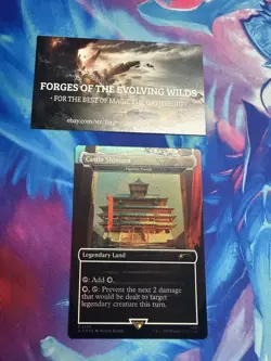 Castle Shimura Foil Eiganjo Castle 2230 Ghost of Tsushima Secret Lair - Image 1