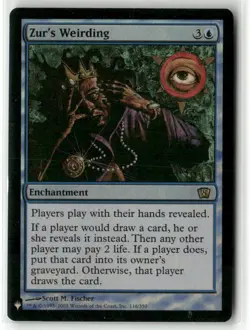 Zur's Weirding Foil R 8th Edition 116 NM - Image 1