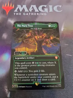 MTG. The Party Tree. Foil Serialized. 093/100. Lord Of The Rings. Nm - Image 1