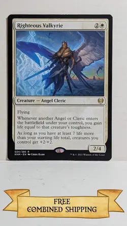 Righteous Valkyrie Kaldheim - Image 1
