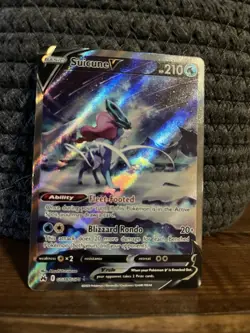 2023 Pokemon SWSH Crown Zenith #GG38 Full Art Suicune V - Image 1
