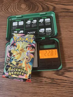 VERY HEAVY! GOD PACKU 22.81g+ Ascended Heroes Pokemon TCG Booster (SEALED)..#18 - Image 1