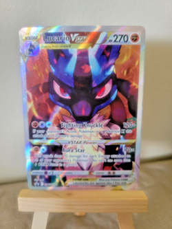 2023 Pokemon Lucario VSTAR Full Art/Illustration Star Promo Holo (SWSH291) NM - Image 1