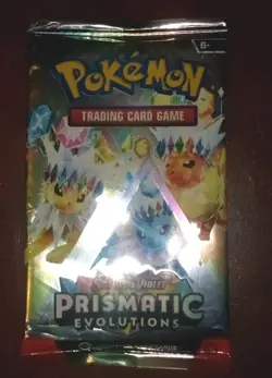 Pokemon TCG: Scarlet and Violet Prismatic Evolutions 2 Factory Sealed Packs - Image 2