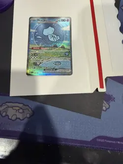 Bubble Mew ex 232/091 Shiny Full Art Paldean Fates Ultra Rare Pokemon Pack Fresh - Image 2