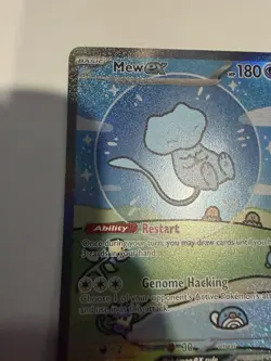 Bubble Mew ex 232/091 Shiny Full Art Paldean Fates Ultra Rare Pokemon Pack Fresh - Image 3