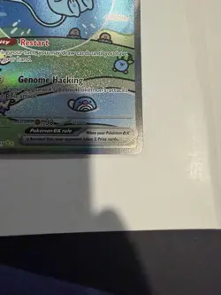 Bubble Mew ex 232/091 Shiny Full Art Paldean Fates Ultra Rare Pokemon Pack Fresh - Image 5