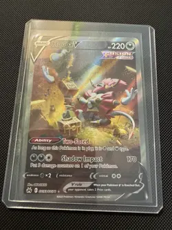 Pokemon Hoopa V GG53/GG70 Crown Zenith Galarian Gallery Full Art Holo Ultra Rare - Image 1