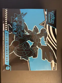 pokemon black bolt elite trainer box sealed - Image 1