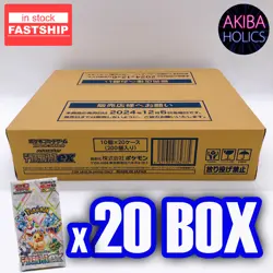 Pokemon Card Terastal Festival ex Sealed Case (20 Booster Box) FASTSHIP sv8a NEW - Image 1