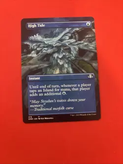 High Tide (Borderless) - Dominaria Remastered MTG Magic The Gathering - Image 1