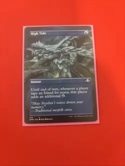 High Tide (Borderless) - Dominaria Remastered MTG Magic The Gathering - Image 3