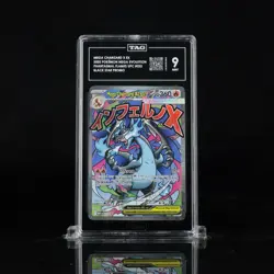 2025 Mega Charizard X ex Pokemon Mega Evolution Black Star Promos TAG 9 #023 - Image 1