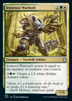 Ironroot Warlord - Near Mint MTG Jumpstart - Image 1