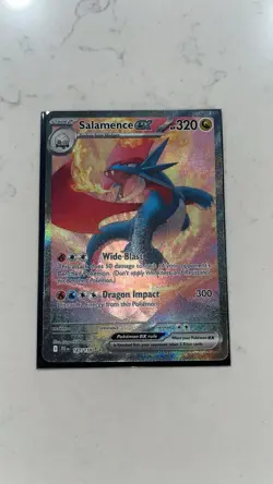 Pokemon Salamence ex Special Illustration Rare Holo 187/159 SV09 Journey 320 HP - Image 1