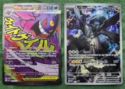 Mega Gengar ex 269/217 mega attack rare, N's Zekrom 031 promo Pokemon TCG cards - Image 1