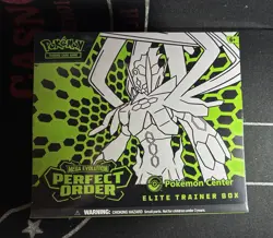 Pokemon Center Perfect Order Elite Trainer Box New Sealed Mint - Image 1