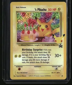 Pokemon Celebrations ______'s Pikachu Classic Collection #24/53 NM - Image 1