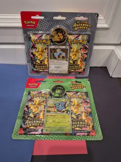 Pokemon Mega Evolution Ascended Heroes Kit Komala & Tangela Foil Booster Coin - Image 2
