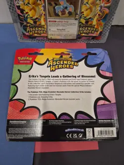 Pokemon Mega Evolution Ascended Heroes Kit Komala & Tangela Foil Booster Coin - Image 3