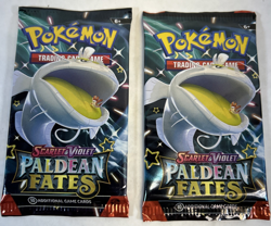5 Packs Pokemon TCG Paldean Fates Loose Booster Pack English All 4 pack arts - Image 3
