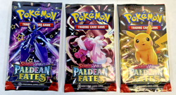 5 Packs Pokemon TCG Paldean Fates Loose Booster Pack English All 4 pack arts - Image 4