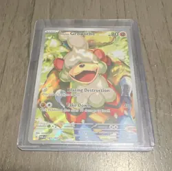 Pokemon Hisuian Growlithe 181/167 Sv06: Twilight Masquerade Rare Holo 80 HP - Image 1