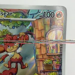 Simisear 100/086 Pokemon SV: White Flare Illustration Rare Holo 2025 NM - Image 4