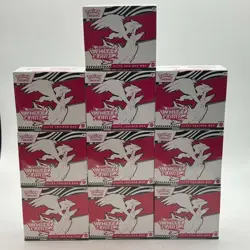 Lot of (10) Pokemon TCG White Flare Elite Trainer Boxes SEALED/NEW - Image 1