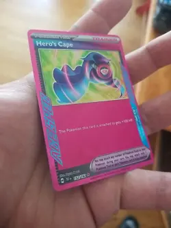 Pokemon Hero's Cape 152/162 ACE SPEC Rare SV05 Temporal Forces - Image 3