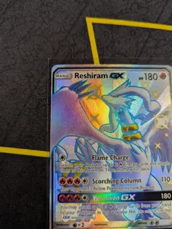 Reshiram GX SV51/SV94 Shiny GX Rare Hidden Fates Shiny Vault Pokemon Holo NM - Image 4