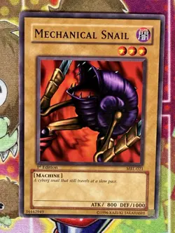 Yugioh Mechanical Snail MRL-021 1st Edition Single - Image 1