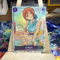 Namco O-Nami One Piece CCG Special Foil Promotion Card OP05-062 - Image 1