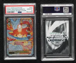 2023 Weiss Schwarz Avatar Last SEC Airbender Aang Master of All Elements PSA 10 - Image 3