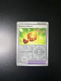 English Pokemon Bravery Charm Uncommon SV02: Paldea Evolved 173/193 Near Mint - Image 1
