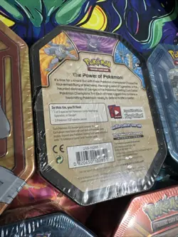 Pokemon Lot of 13 Sealed Tins Gengar Gyrados Hi-Oh Raichu Leafeon Charizard - Image 4