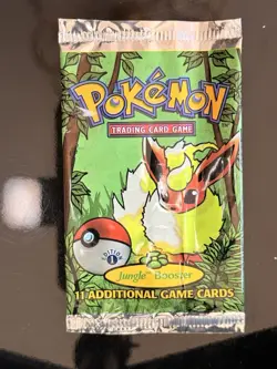 1999 POKEMON Booster Eevee, Jungle 1st Edition WOTC ENG (VIDE/Empty) - Image 1